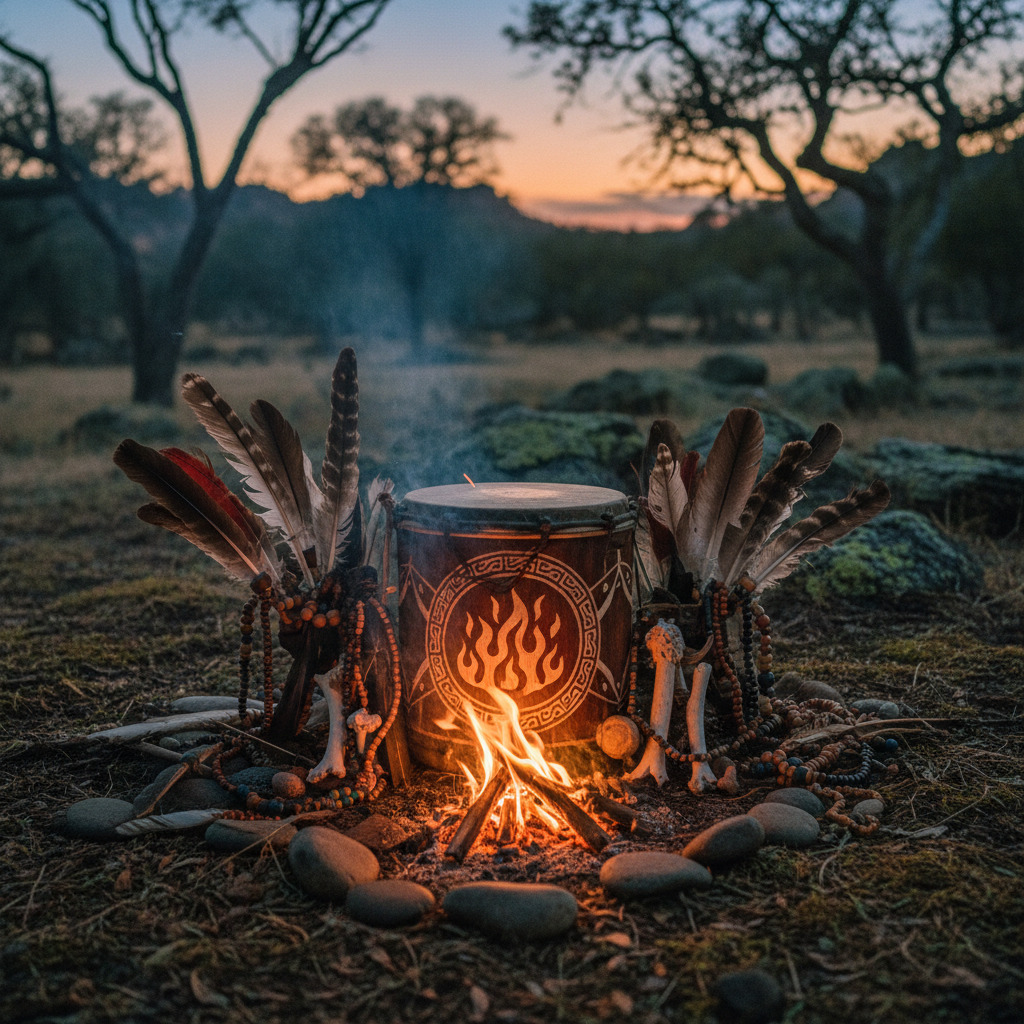 Capa de Êxtase do Fogo Sagrado - Chama Ritual