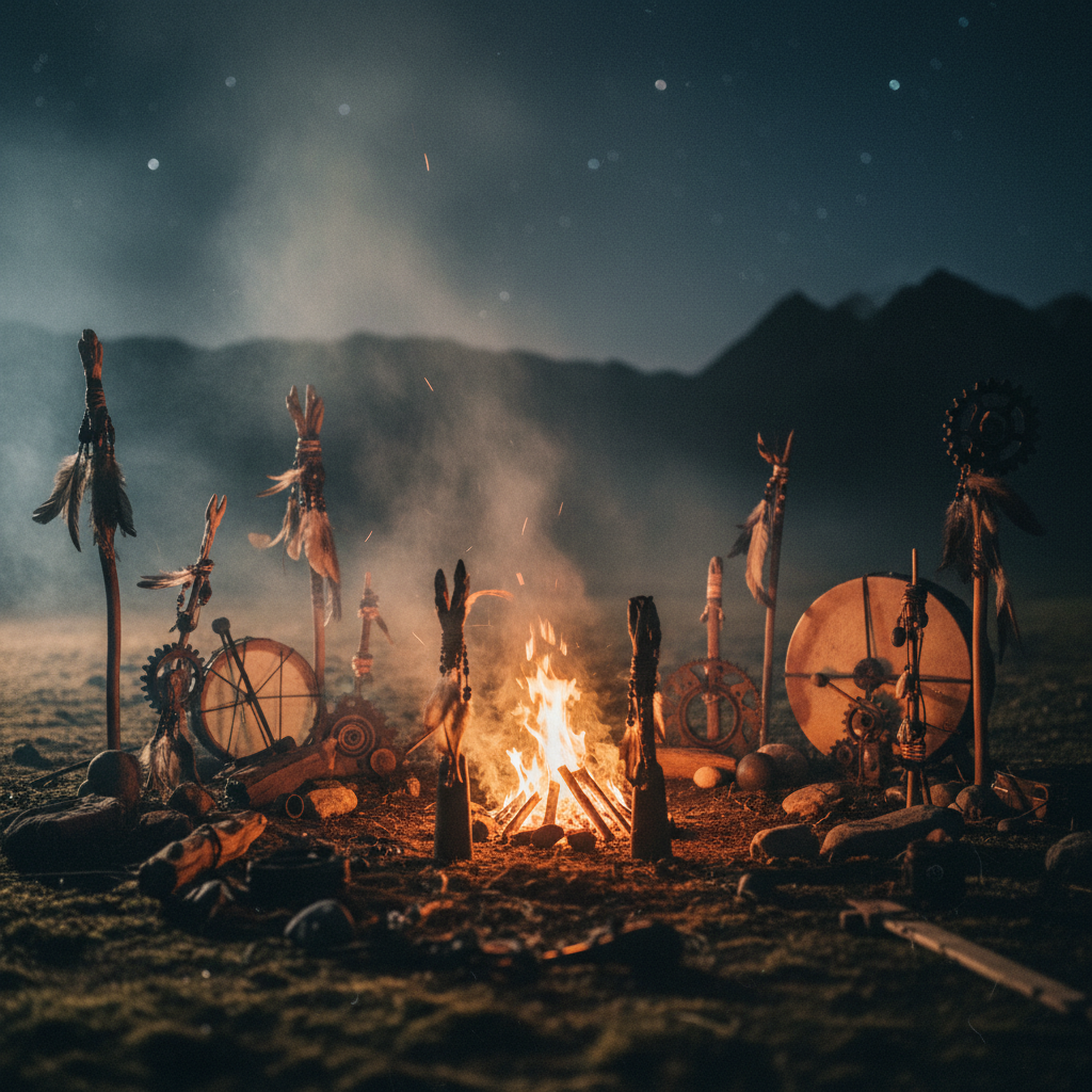 Capa de Tribal Industrial - Ritual de Transe