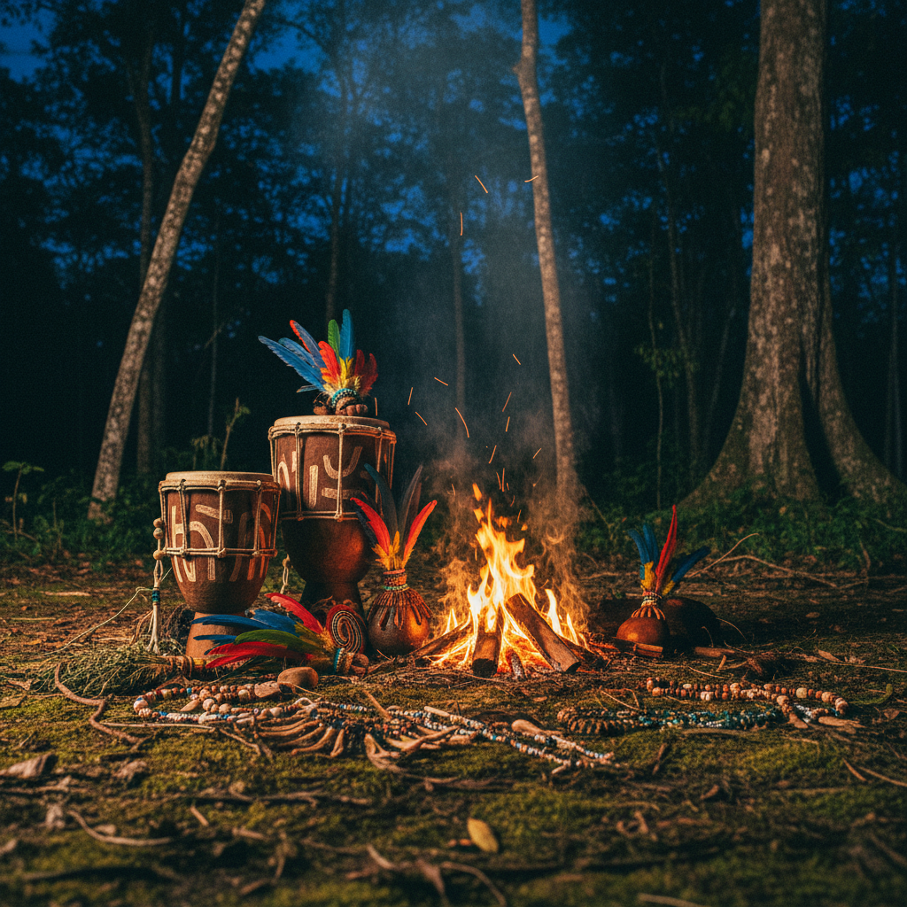 Capa de Maracatu Ritual Ancestral - Dança da Origem