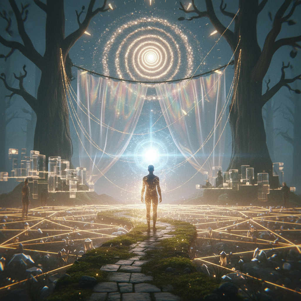 Capa de Mensagem do Mentor - Voz Além do Véu