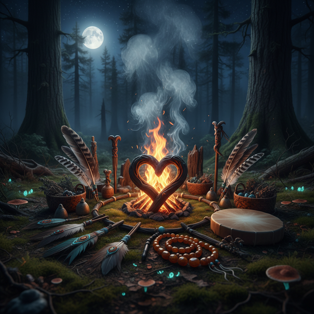 Capa de Coração do Fogo Eterno - Brasa do Espírito