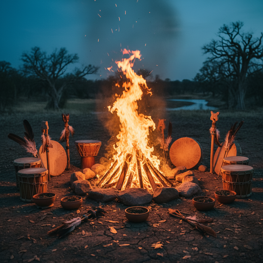 Capa de Êxtase do Fogo Sagrado - Rito Ardente