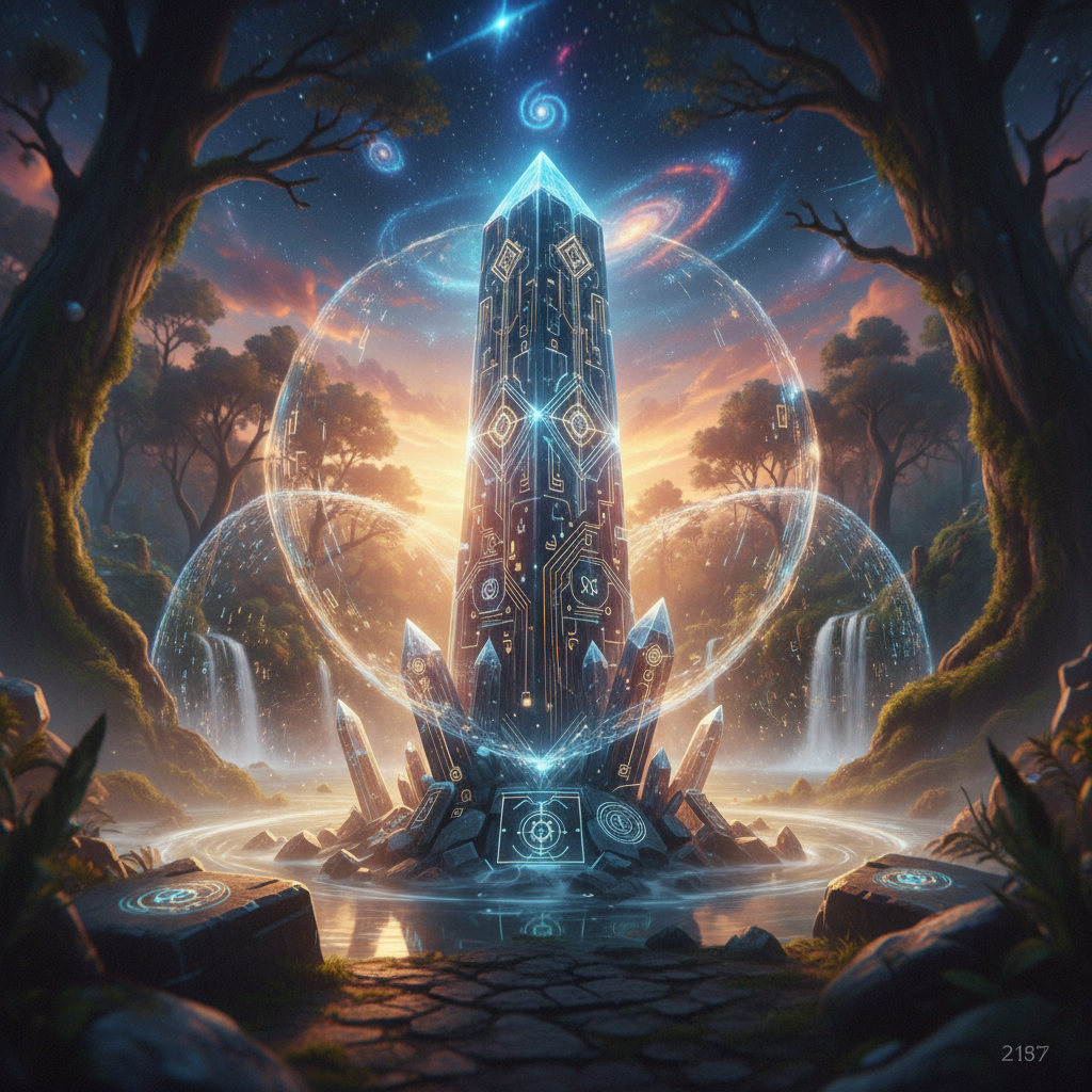 Capa de Códigos do Silício Sagrado - Padrões De Cristal