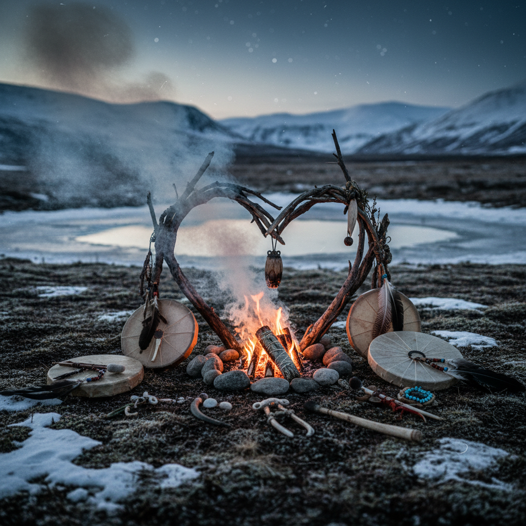 Capa de Coração da Tundra - Ritual de Gelo
