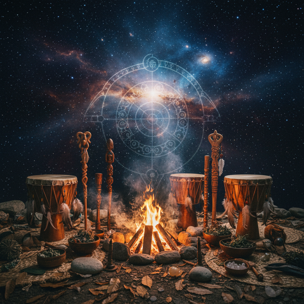Capa de Tribo Cósmica - Aliança de Estrelas