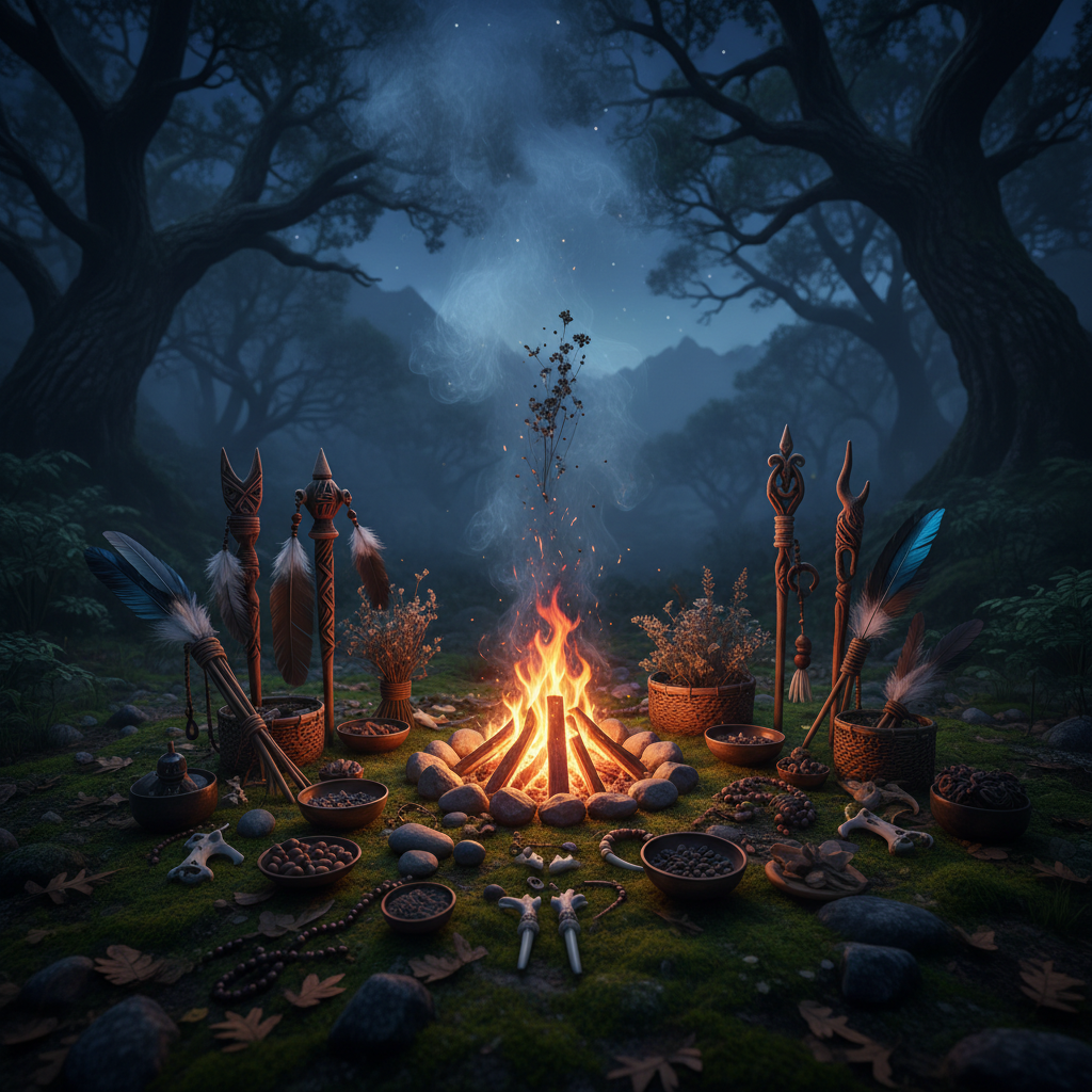 Capa de Tribal Profundo - Pulsação Ancestral