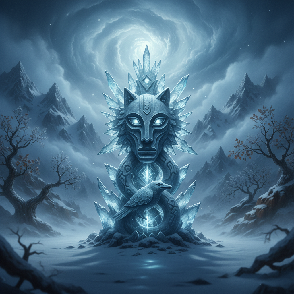 Capa de Vozes do Gelo - Ethereal