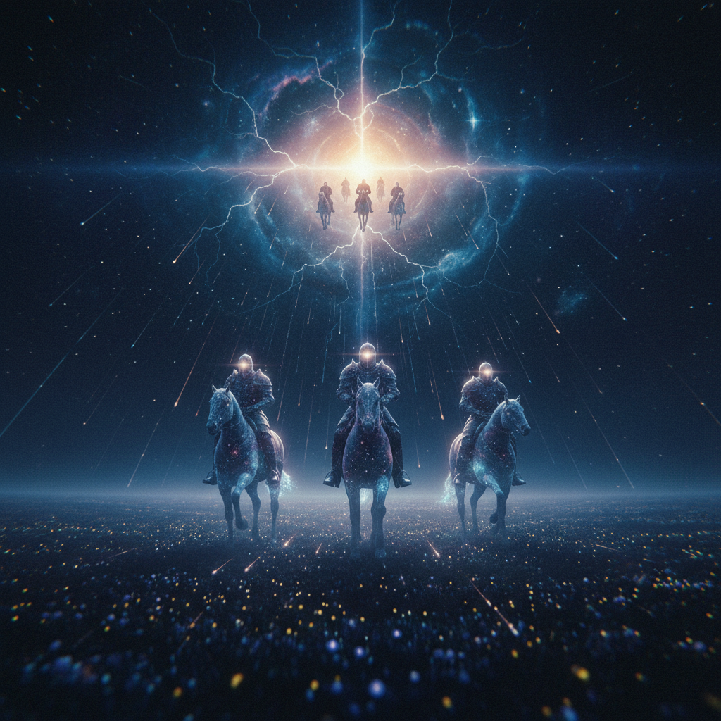 Capa de Os Cavaleiros (Mentores) das Estrelas - Milonga Gaucha