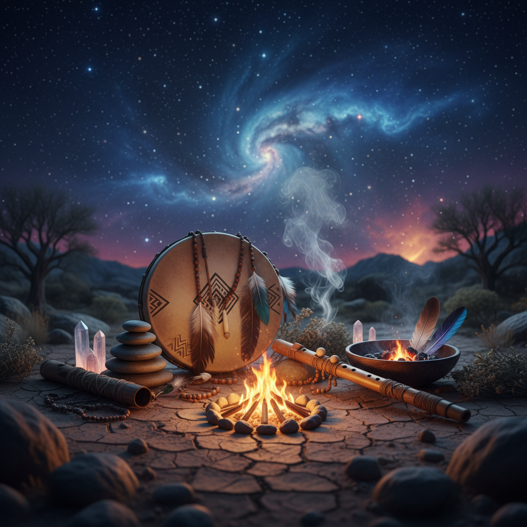 Capa de Cerimônia Cósmica - Altar das Estrelas