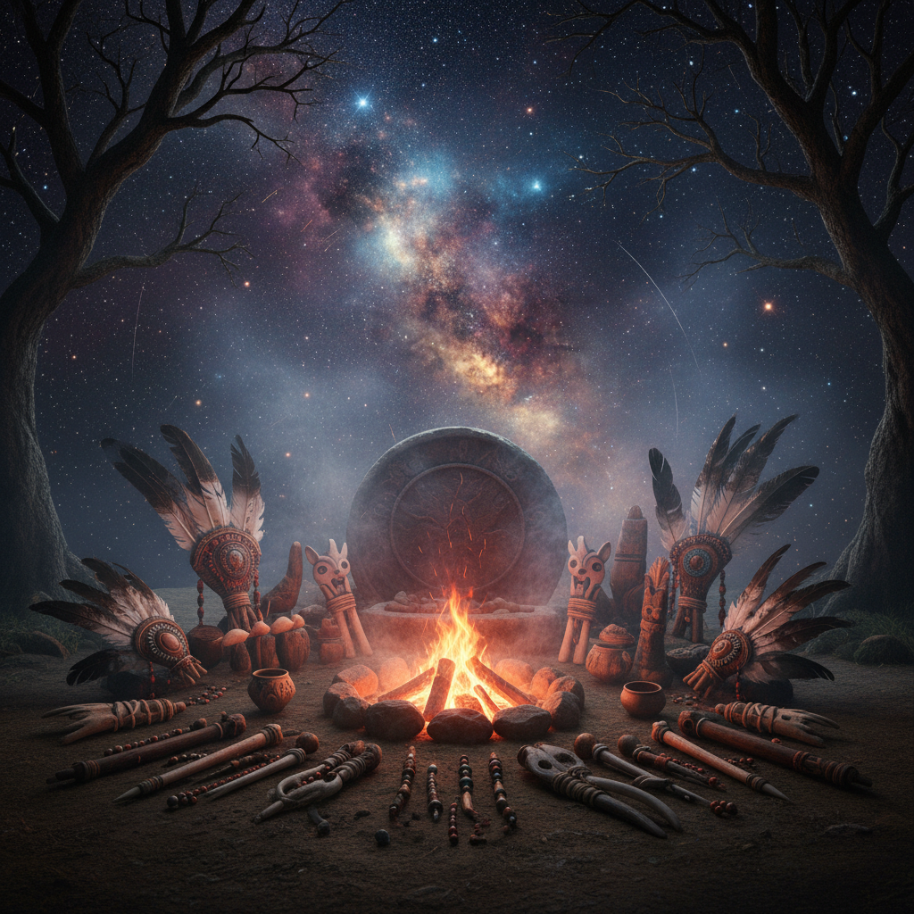 Capa de Tribo Cósmica - Chamado Ancestral