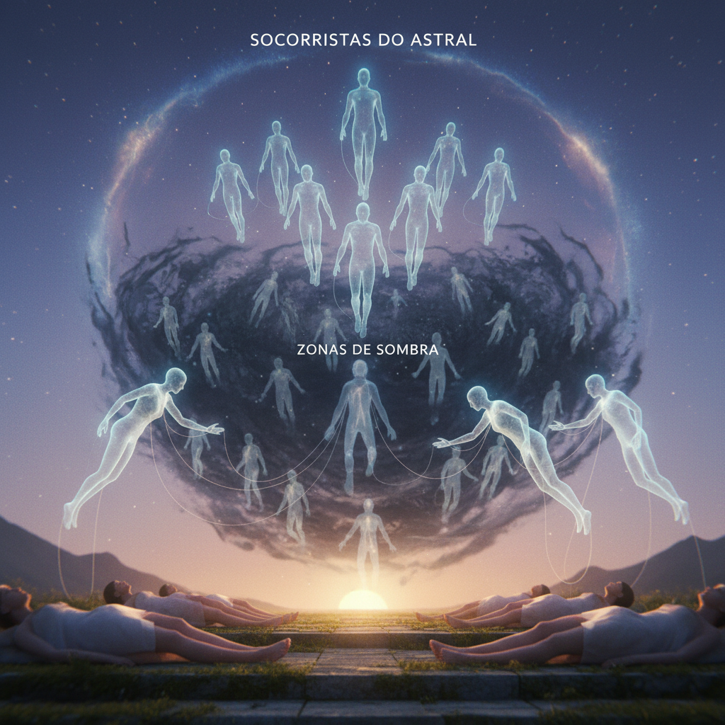 Capa de Socorristas do Astral - Resgate Nas Zonas de Sombra