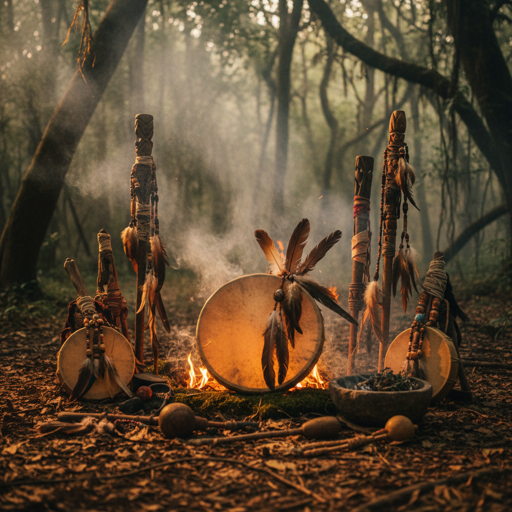 Capa de Caminhando com os Ancestrais - Trilha Sagrada