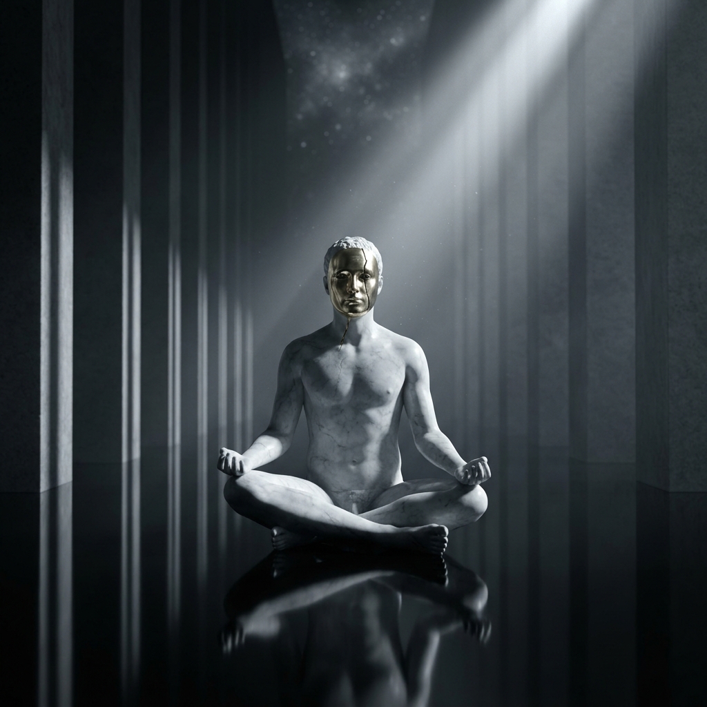 Capa de Guru Interno Inflado - Ego Disfarçado de Consciência