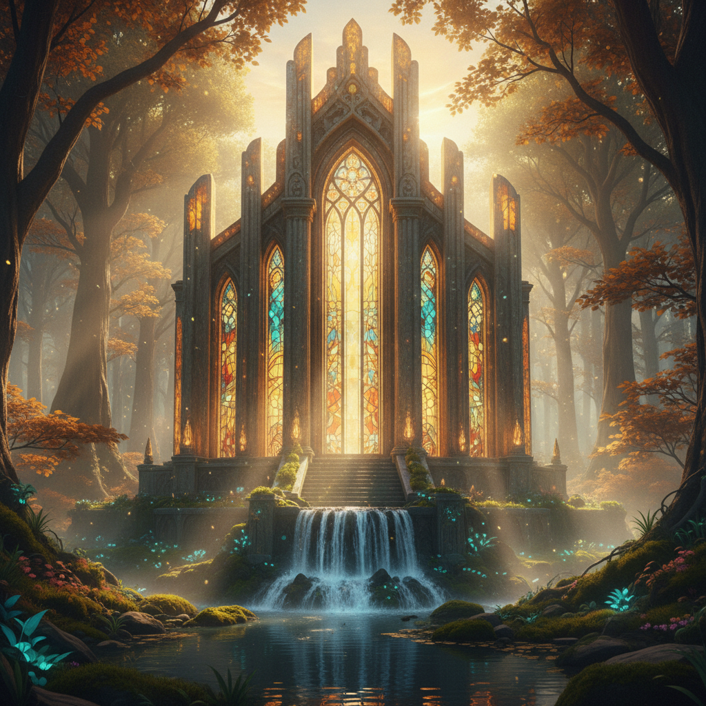 Capa de Templo de Luz - Santuário Interior