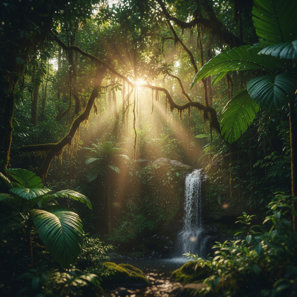 Capa de Natureza - Serenidade do Amanhecer