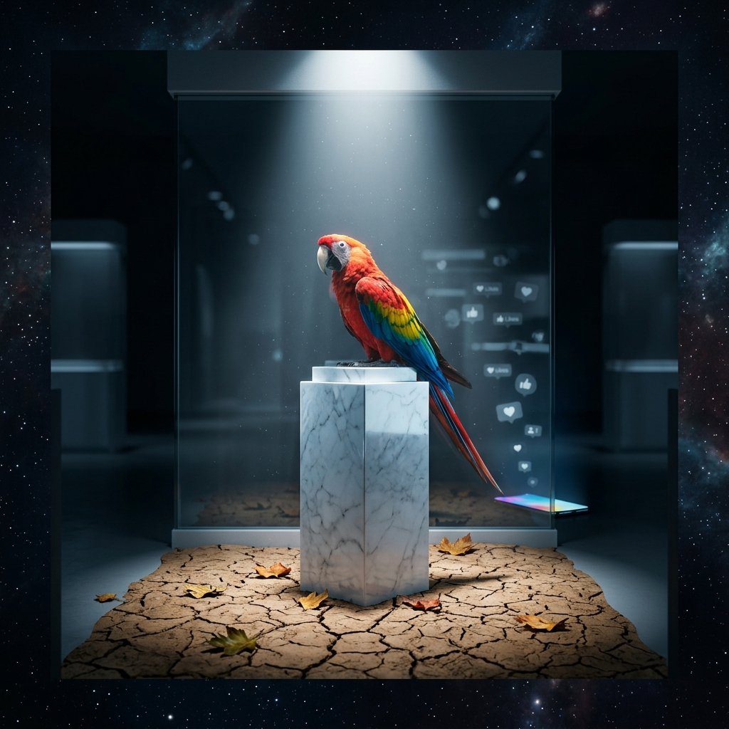 Capa de Papagaio Espiritual - Eco Sem Essência