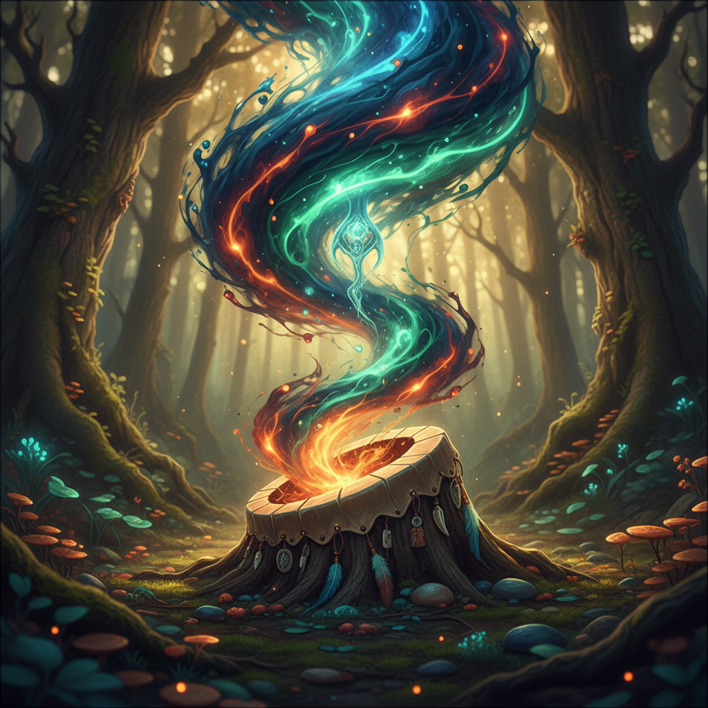 Capa de Primeira Conexão Mística - Transe Protoespiritual