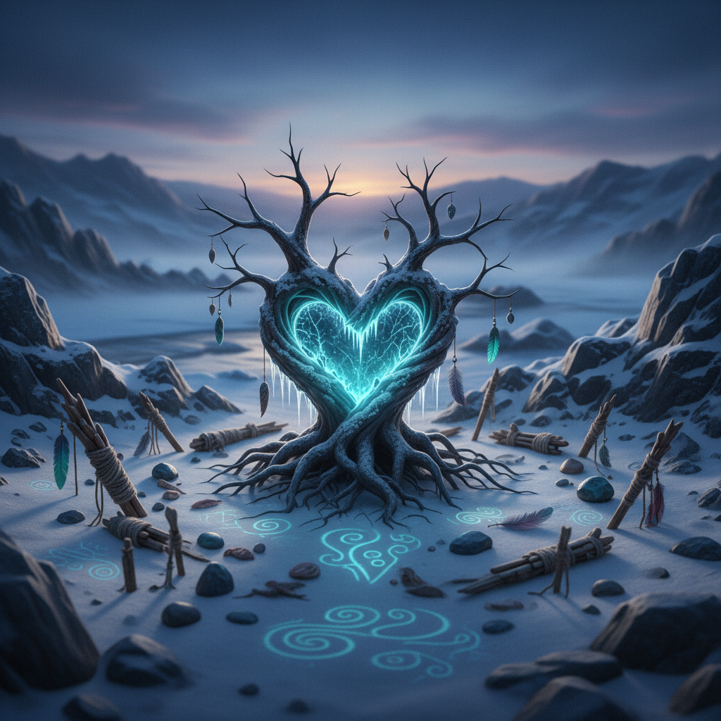 Capa de Coração da Tundra - Ritual da Natureza