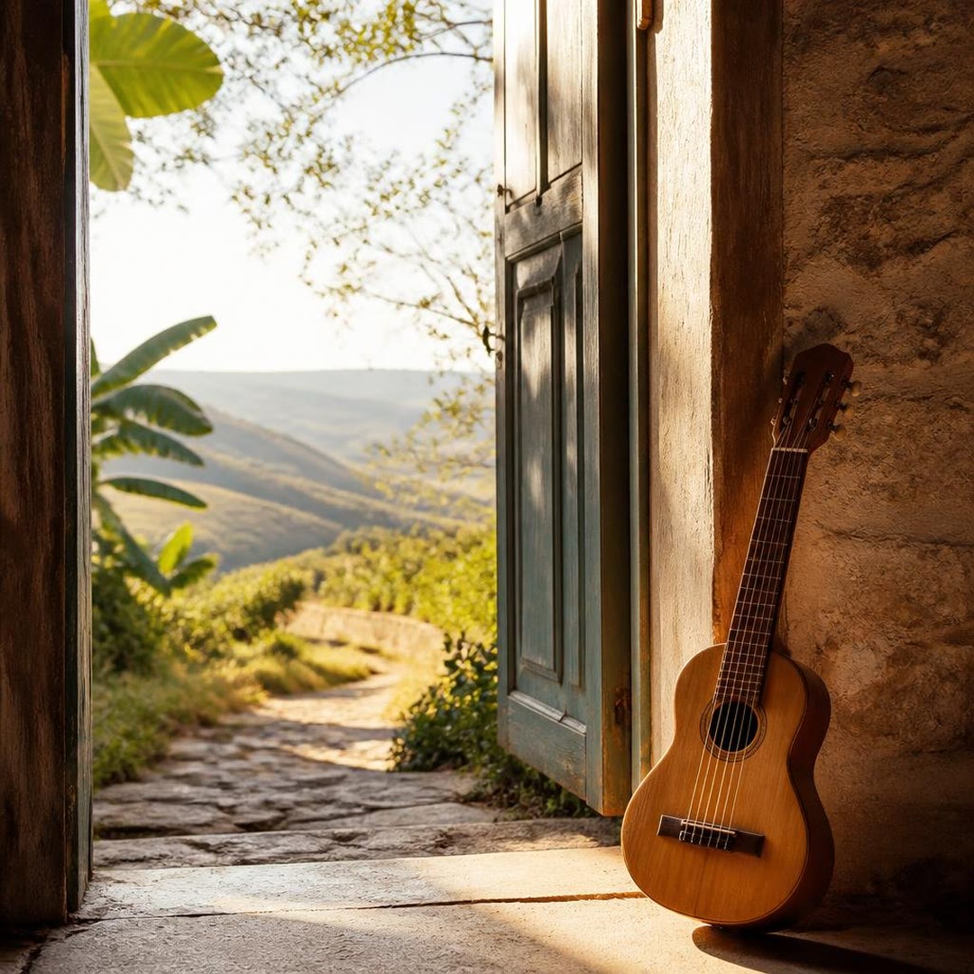 Capa de O Aviso Antes do Tempo - Porta Entreaberta