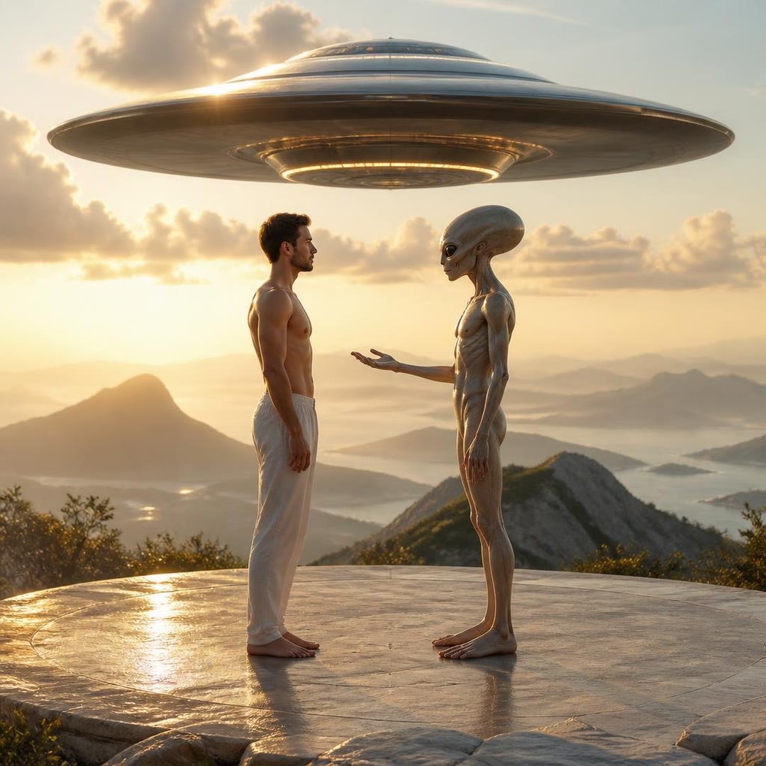 Capa de Extraterrestres e o Corpo Físico Humano - Engenharia Cósmica da Matéria