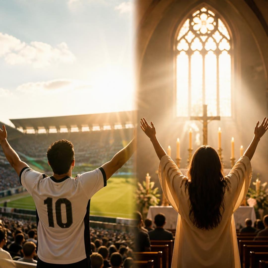 Capa de O Estádio e o Altar - Anseio Sagrado por Pertencer