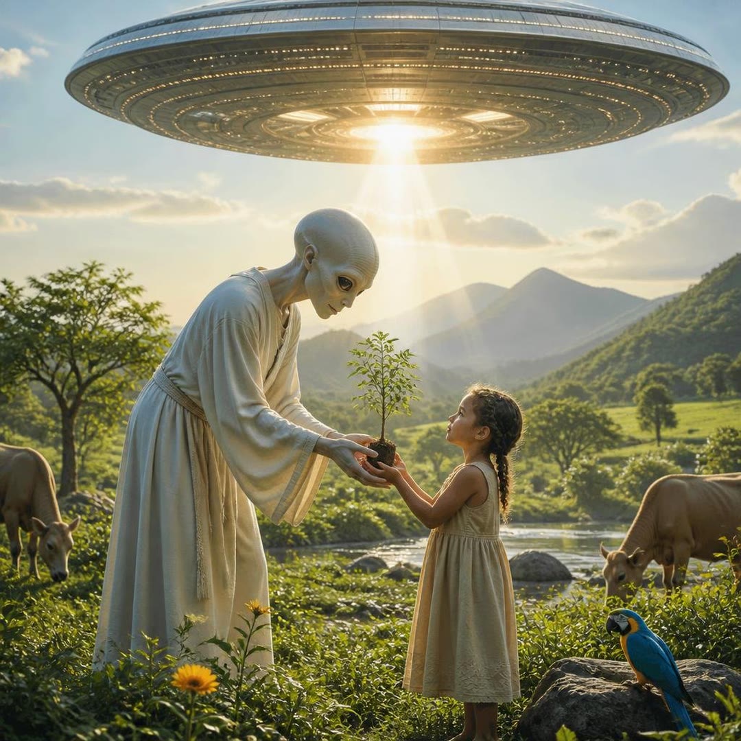 Capa de Extraterrestres e o Projeto Terra - Páginas Vivas no Livro Cósmico