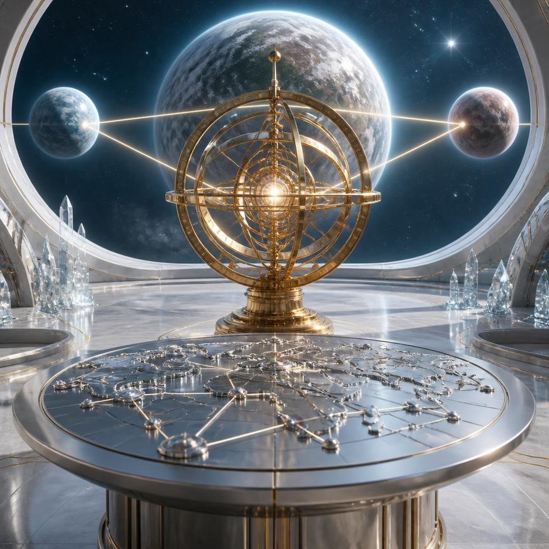 Capa de Coordenadores de Projetos Planetários - Alianças Interplanetárias