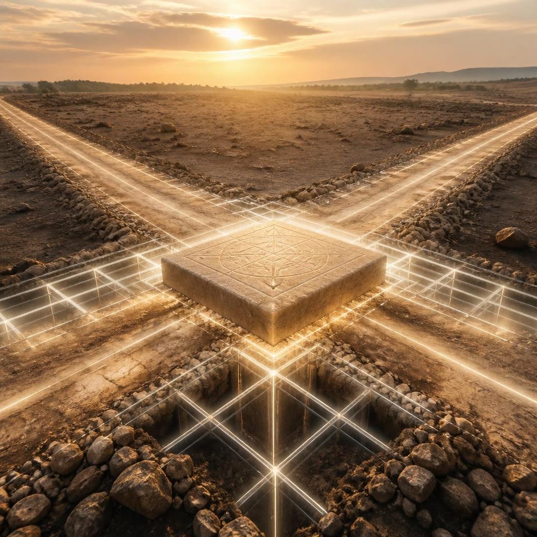 Capa de Organização Espiritual - Forças que Sustentam a Estabilidade