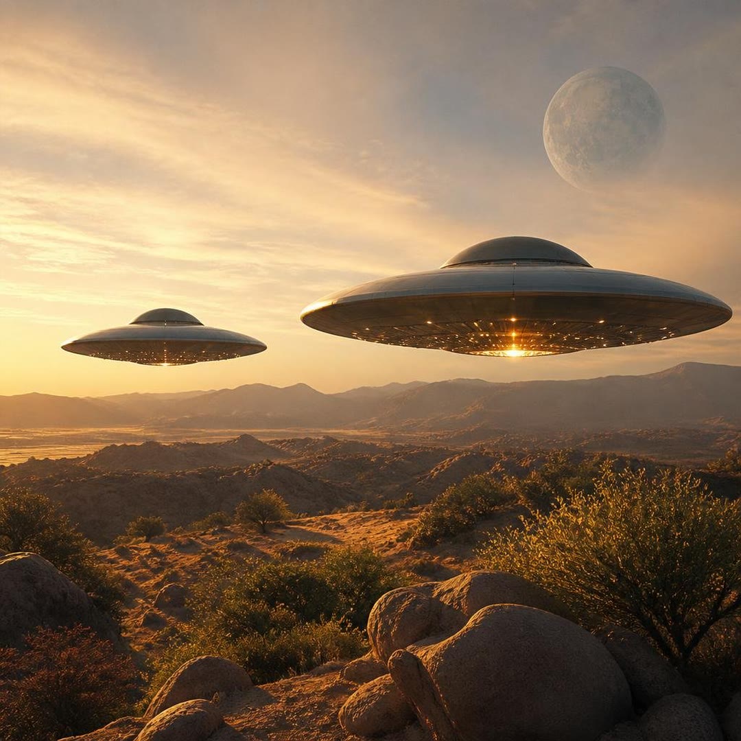 Capa de Extraterrestres e a Crença no Caos Universal - O Medo Vestido de Estrelas