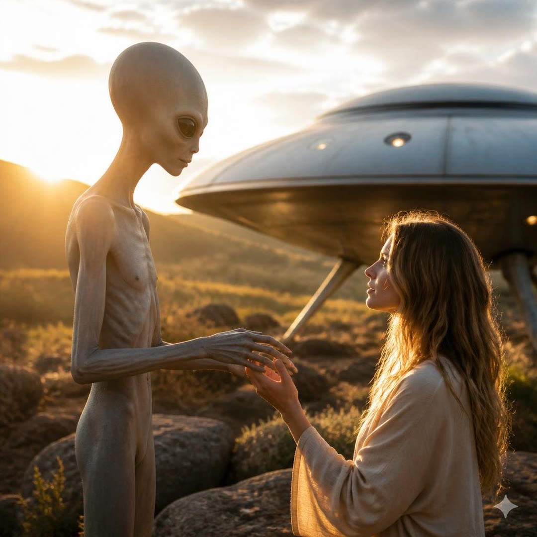 Capa de Extraterrestres e o Contato - A Verdade Sobre a Abdução