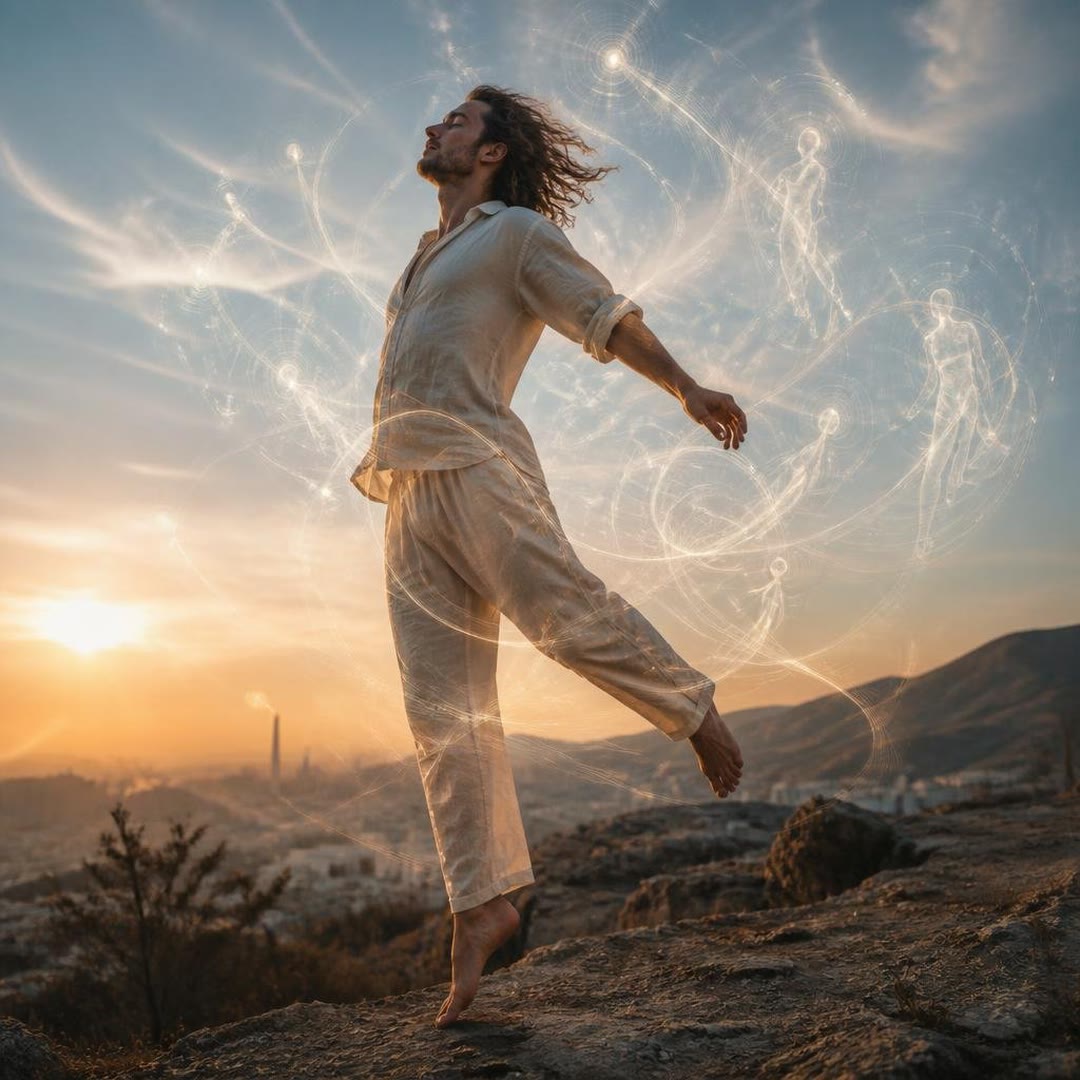 Capa de Espiritualista que Aprendeu a Voar - Voos que Ignoram Chão