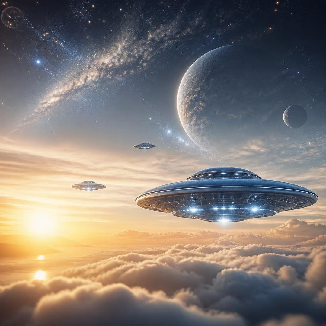 Capa de Extraterrestres e a Ordem Universal Divina - Amor que Transcende Fronteiras