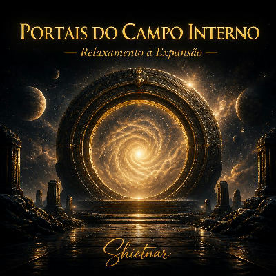 Capa do álbum Portais do Campo Interno - Relaxamento à Expansão