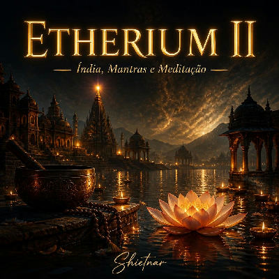 Capa do álbum Etherium II - Índia, Mantras e Meditação