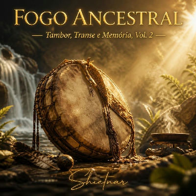Capa do álbum Fogo Ancestral — Tambor, Transe e Memória, Vol. 2