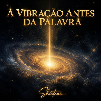 Capa do álbum A Vibração Antes da Palavra