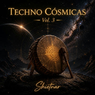 Capa do álbum Techno Cósmicas - Vol. 3