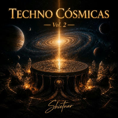 Capa do álbum Techno Cósmicas - Vol. 2