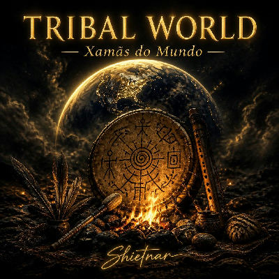 Capa do álbum Tribal World - Xamãs do Mundo