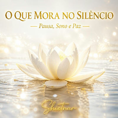 Capa do álbum O Que Mora no Silêncio — Pausa, Sono e Paz