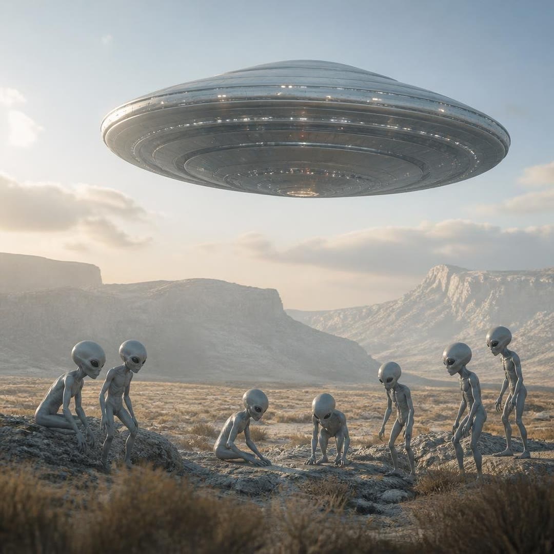 Capa de Extraterrestres e os Greys - Biotecnologia e Observação