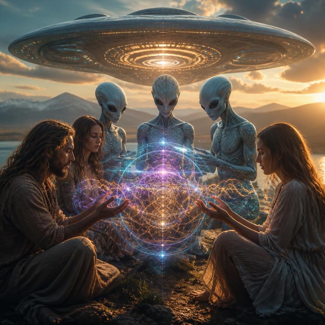 Capa de Arcturianos - Tecnologia Frequencial e Fractal