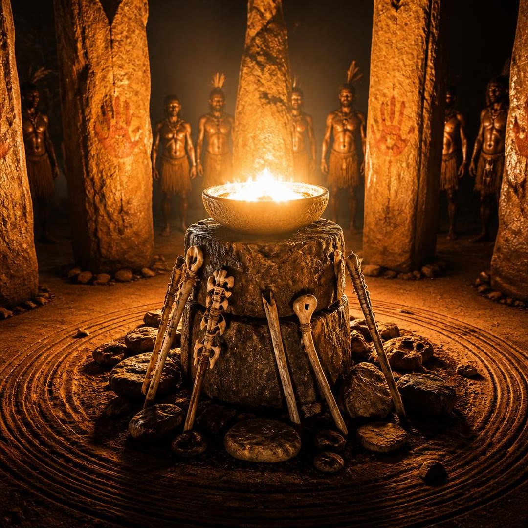 Capa de Luz Eterna da Tribo Ancestral - Caminho Sagrado da Consciência Pura