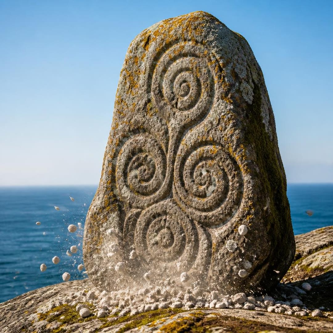 Capa de Echoes of the Old Stone - Raízes Silenciosas da Eternidade