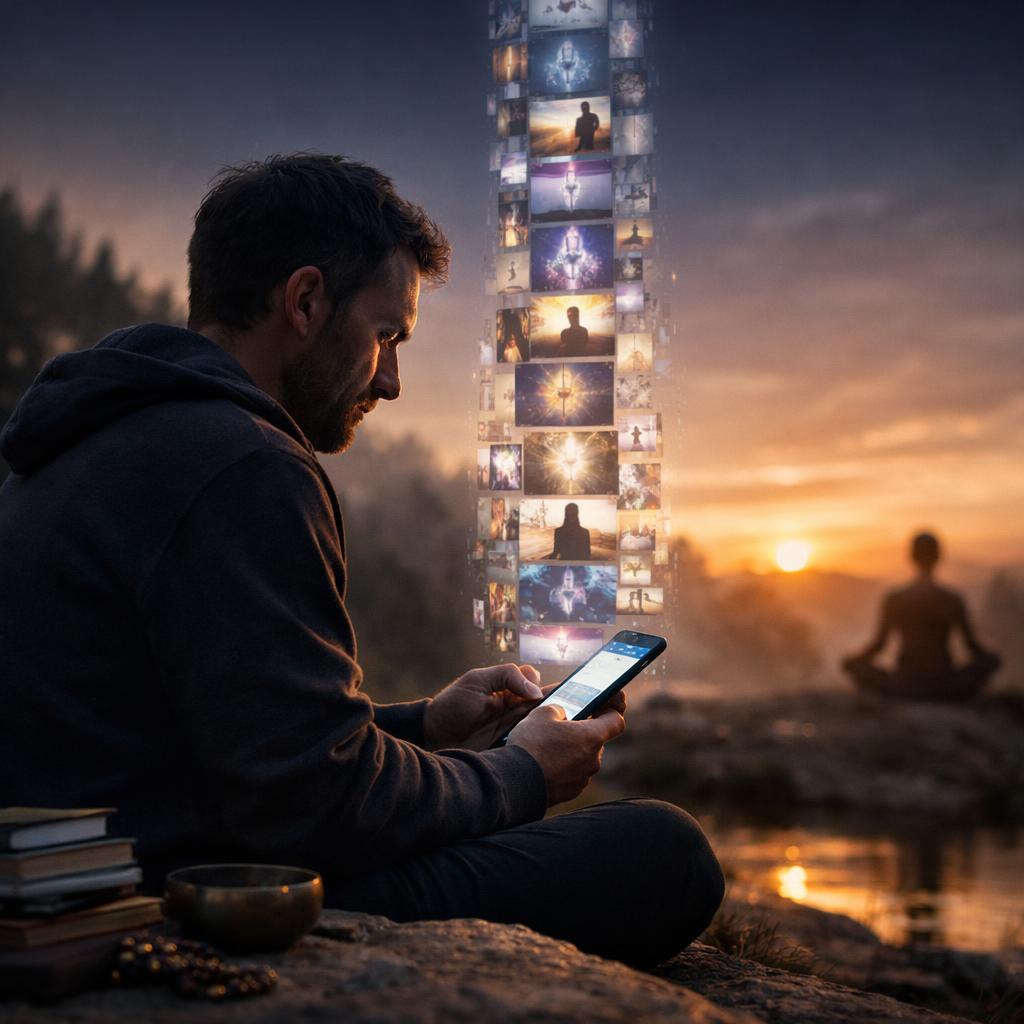 Capa de O Scroll Infinito - Só Mais uma Camada